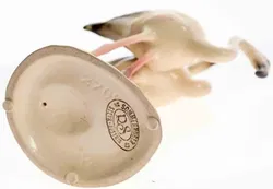 Keramikfigur Flamingo-Paar, Sommerhuber RS Steyr, ca. 22,5 cm - Bild 4