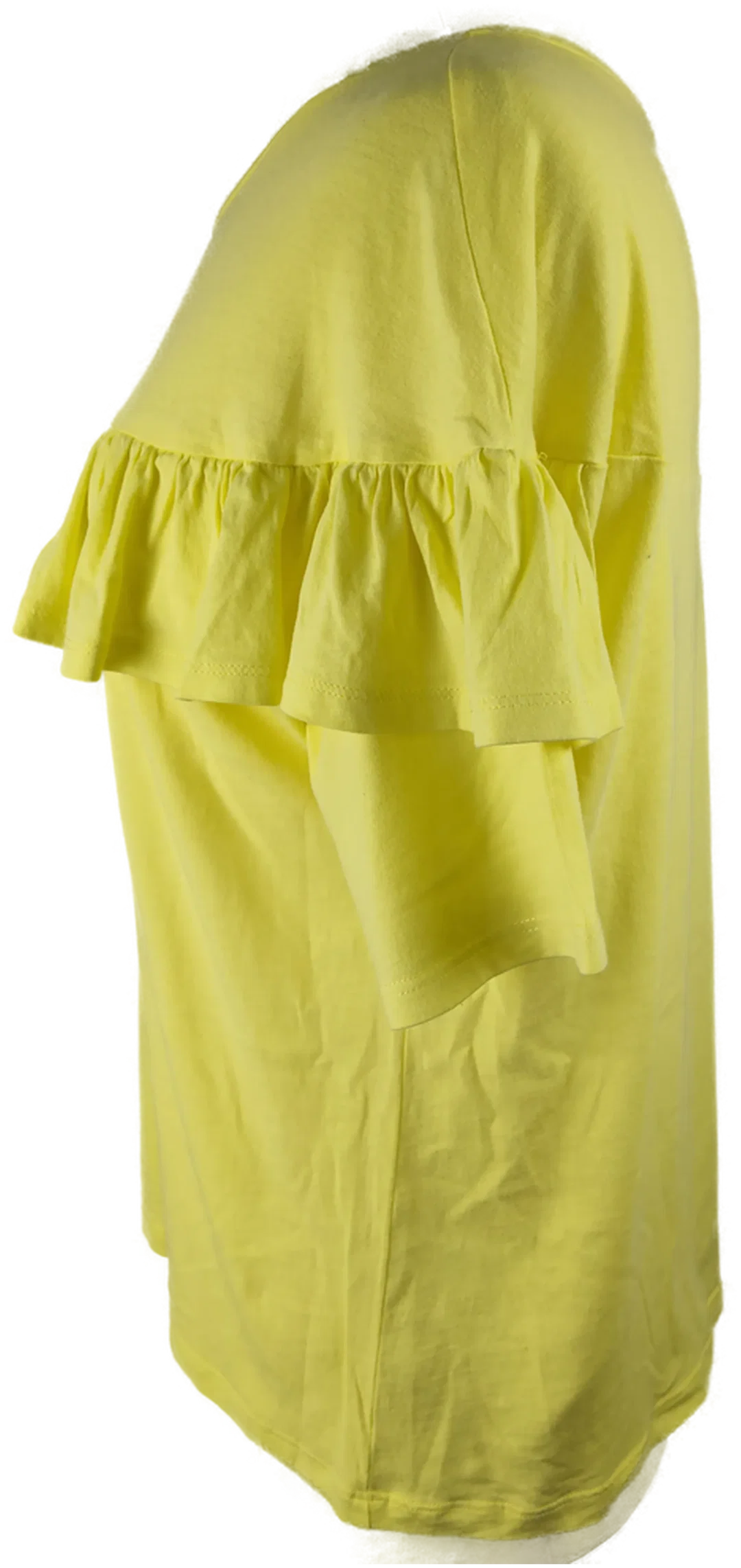 MANGO Damen T-Shirt Unifarben Gr. 40 | Zeitloses Basic – Bild 2