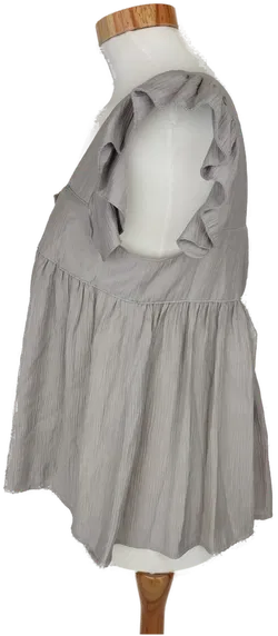 [NEU] Zara Damen Top grau/beige - S/36 - Bild 3