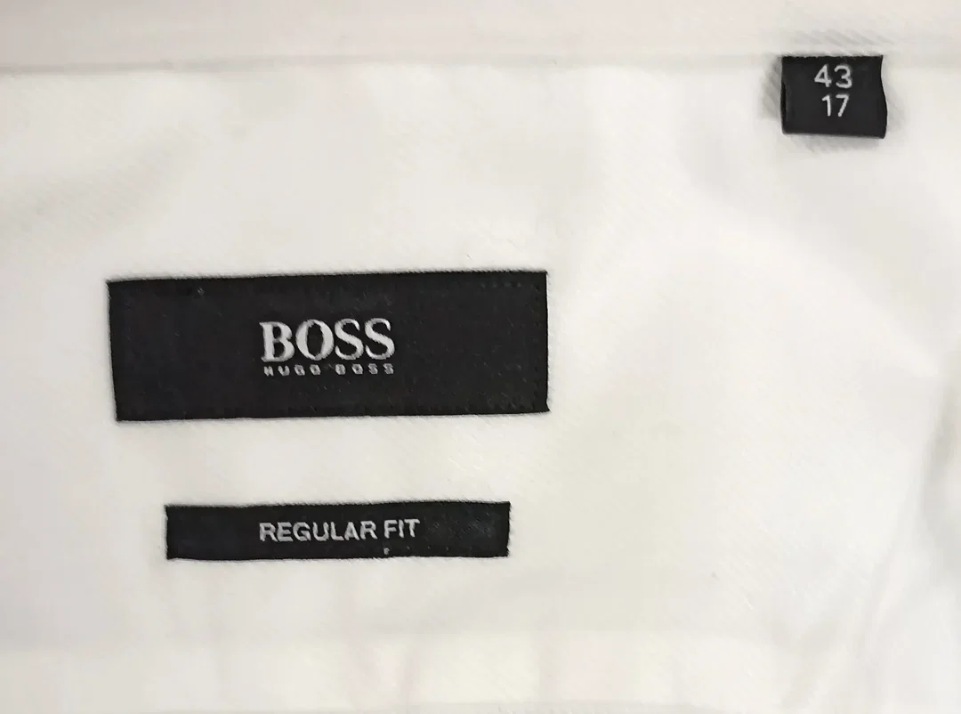 Hugo Boss Herrenhemd weiß Gr. 43 – Bild 3