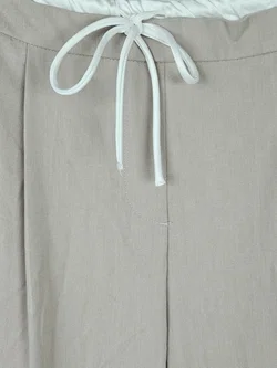 ZARA Damen Hose, beige - Gr. L  - Bild 4