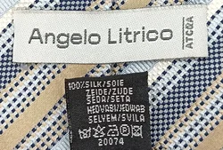 Angelo Litrico Herren Seidenkrawatte gemustert – Vorschau 3