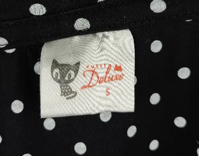 Weste "Pussy Deluxe", langarm mit Kapuze, schwarz mit Taschen, Größe S – Bild 5