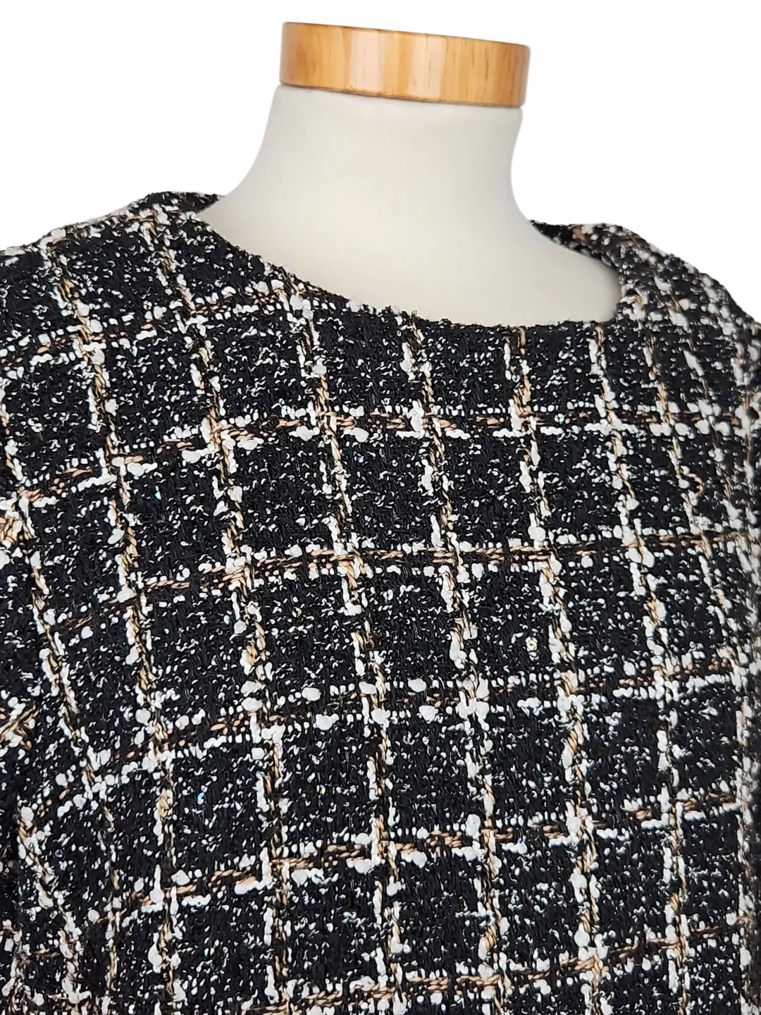 COLLOSEUM Damen Midikleid, schwarz - Gr. L  – Bild 4