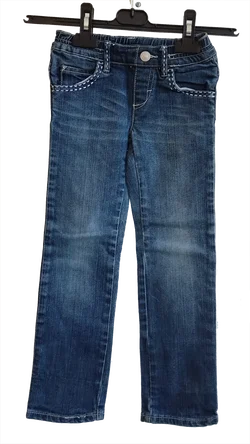 UNITED COLORS OF BENETTON Mädchen Jeans, blau - Größe XXS (100cm)
