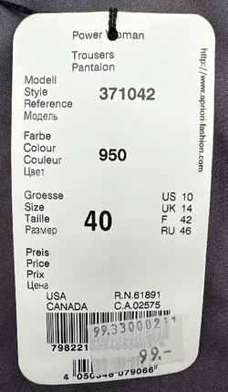 Apriori - Damenhose - Gr. 40 - Bild 4