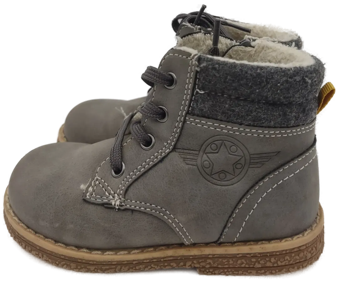 Bobbi Shoes Kinder grau Gr. 23 - Bild 4