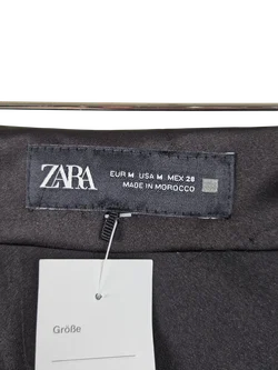 Zara Damen langer Rock, schwarz - M / 38  – Vorschau 4