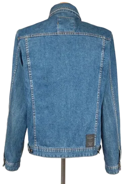 Zara Man Denim Collection Herren Jeansjacke, blau - Gr. XL – Vorschau 2
