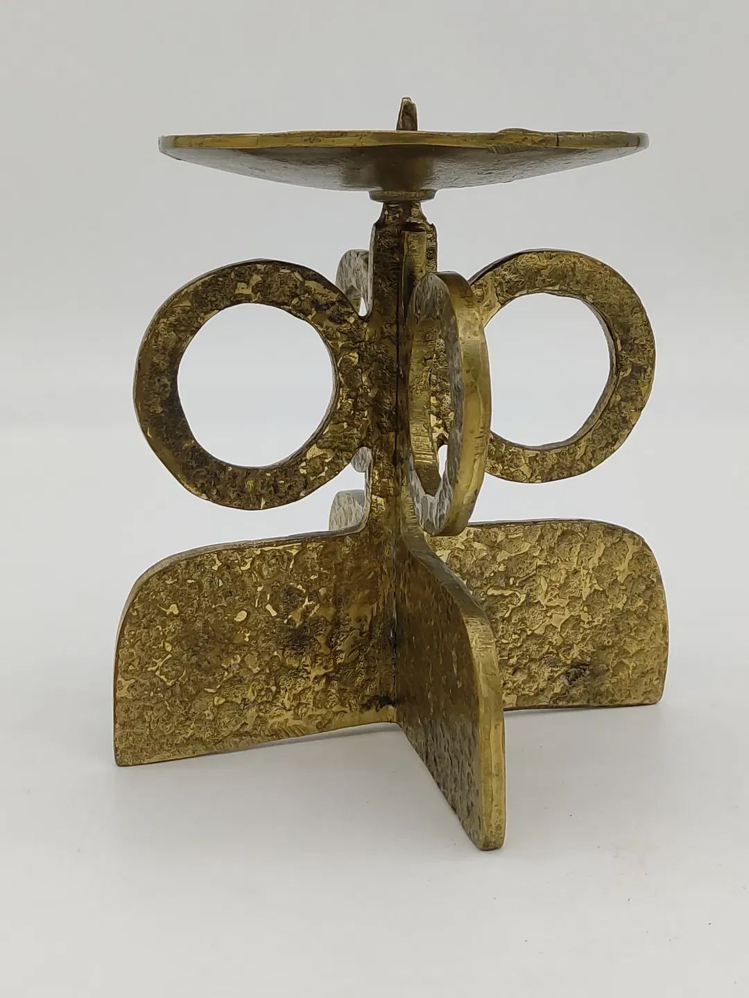 Mid-Century Kerzenständer Brutalismus - Bild 1