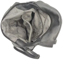 Michael Giss Damen Handtasche Citybag schwarz Made in Italy - Bild 4