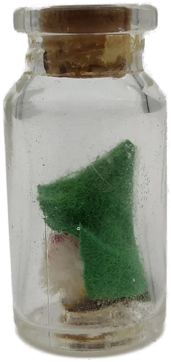 Skandinavische Miniatur-Wichtelfigur in Glasflasche | Geschenkidee - Bild 4