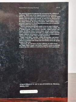 Wild California - A. Starker Leopold - Univ of Carlifornia Press - Bild 4