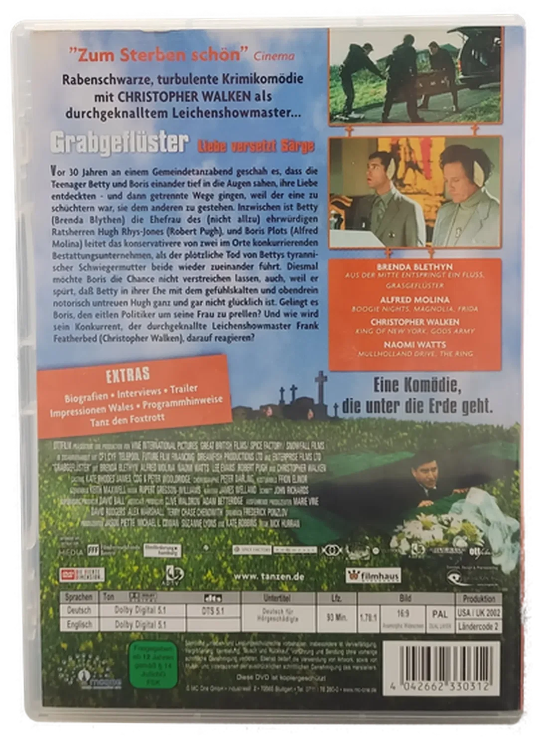 DVD "Grabgeflüster - Liebe versetzt Särge" mit Alfred Molina und Naomi Watts – Bild 2