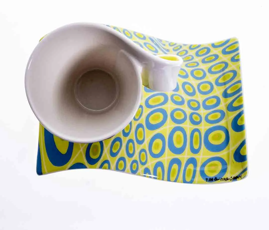 Villeroy und Boch Sammeltasse mit Teller Serie 7.06 "Zwischen Raum" Kaffetasse/Teetasse – Bild 3