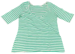 United Colors of Benetton Kindershirt türkis/weiß Gr. L/G - Bild 2
