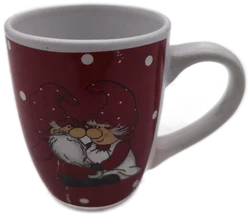 Kaffeehäferl "Weihnachtspärchen", Keramik, Weihnachten
