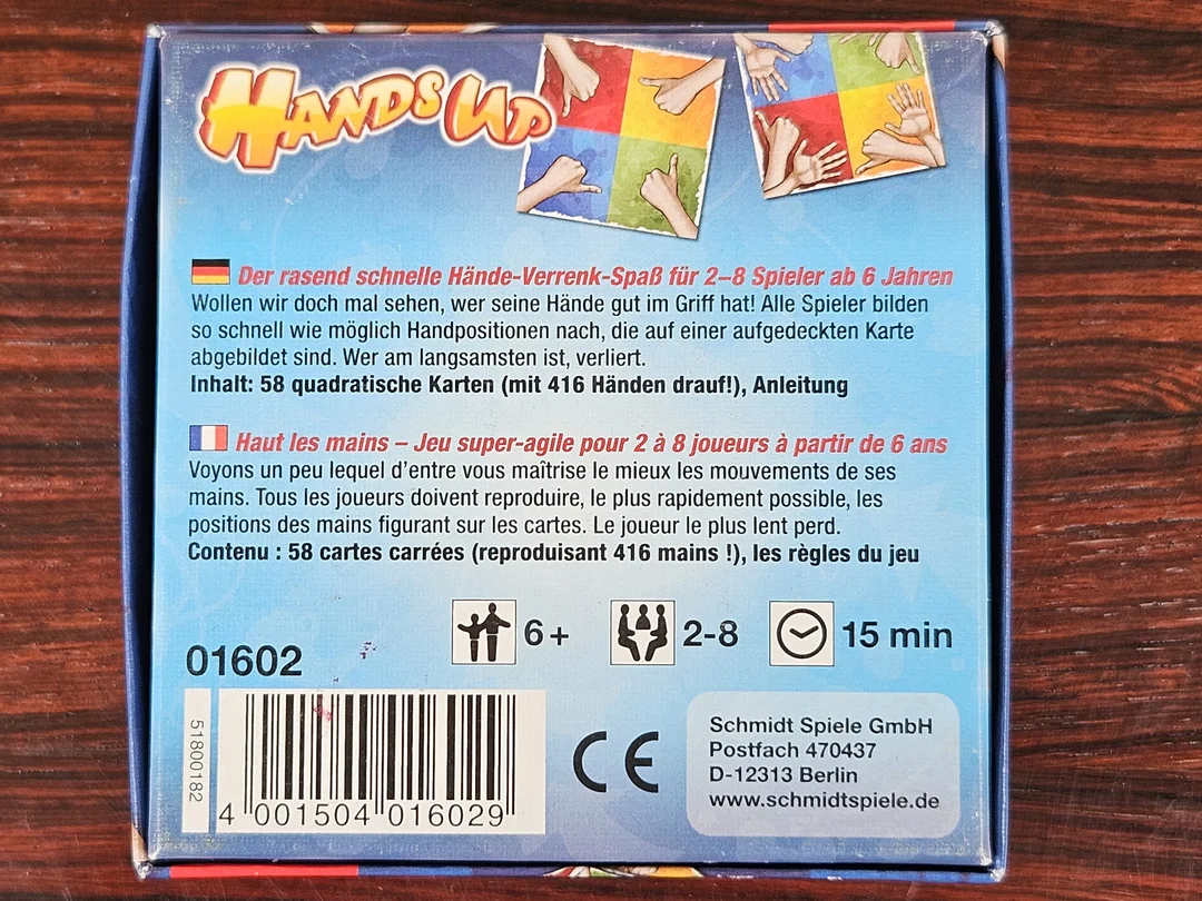 HANDS UP - Gesellschaftsspiel - Schmidt – Bild 2
