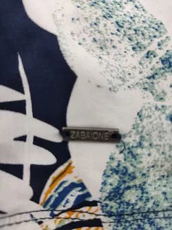 Zabaione Damenoberteil, geblümt - Gr. L/42  - Bild 4