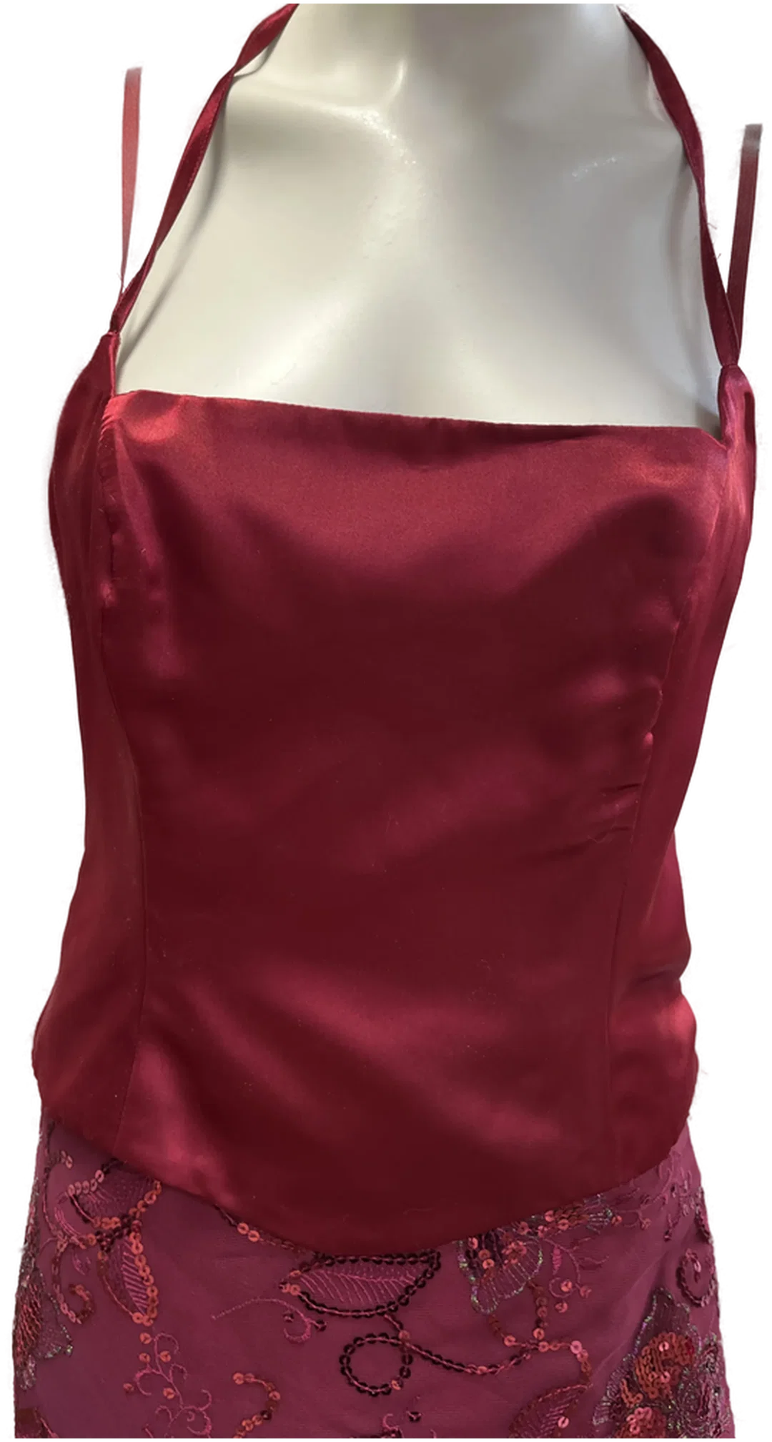 YESSADRESS - Damen Zweiteiler Ballkleid Gr. 38 - Neu – Bild 5