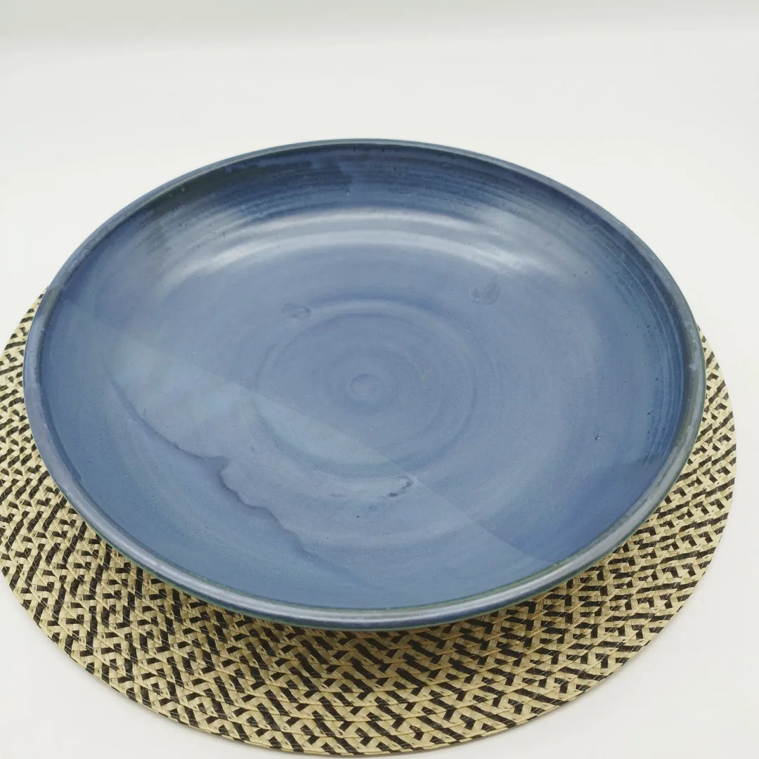 Keramikschale Blau | Handgefertigtes Unikat – Bild 2