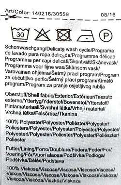 Street One Midi-Abendkleid weinrot/schwarz gemustert Gr. 34 - Bild 5