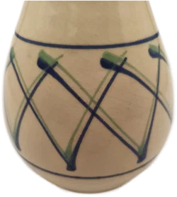 Vase, Keramik beige, Landhaus - Bild 3