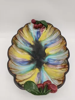 Mid-Century Obstschüssel oval - Bild 5