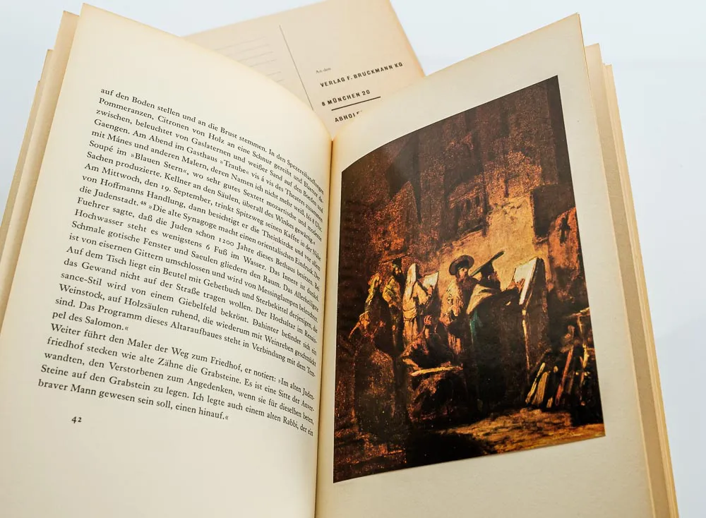 Spitzweg auf der Reise nach Prag - Wichmann Siegfried 1963 antiquarisch – Bild 3