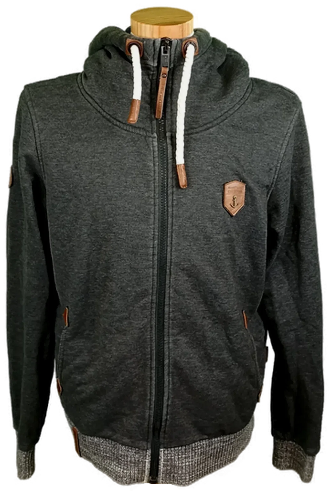 Naketano Herrenpullover grau Gr. XL – Bild 1