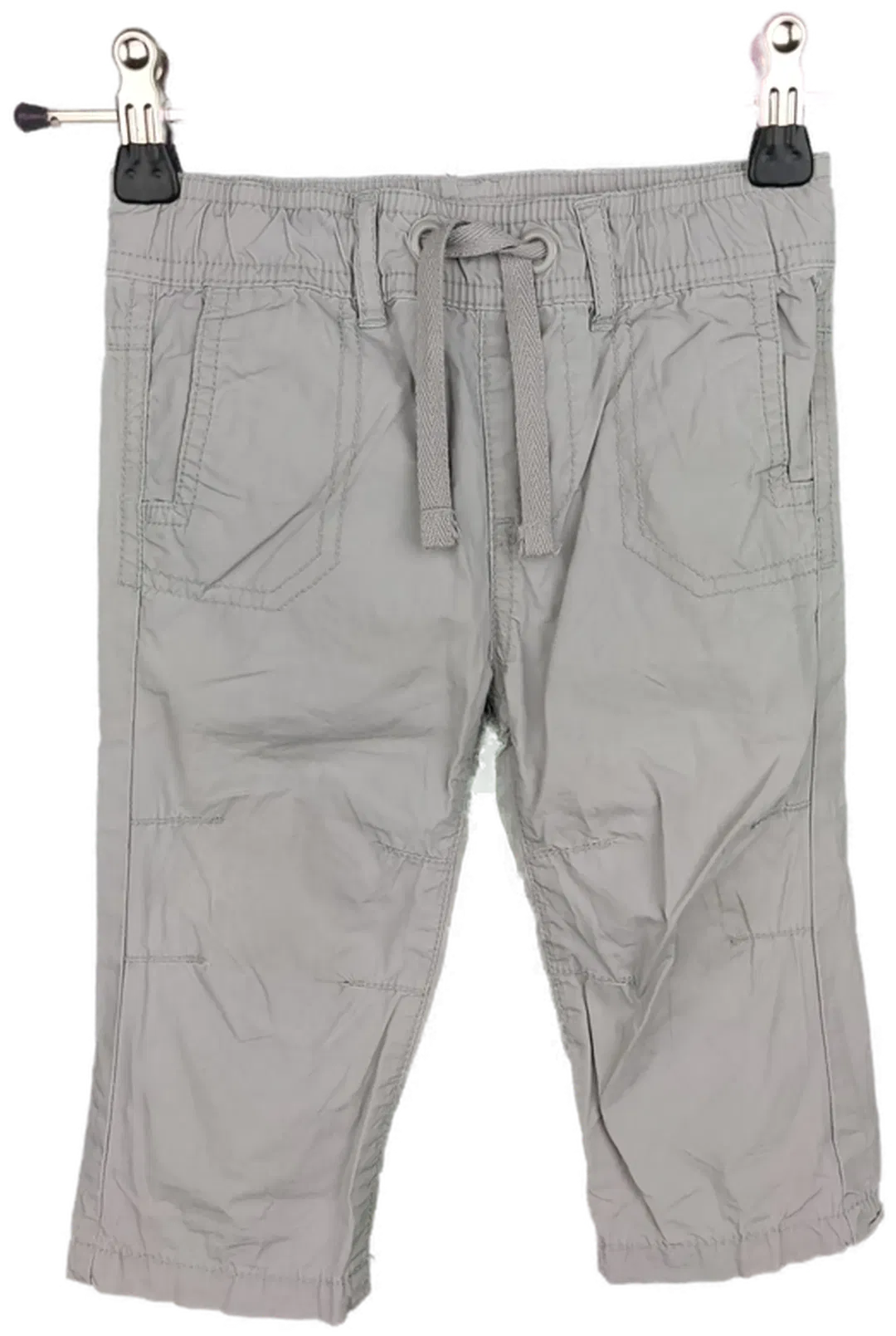 Topomini Kinder Stoffhose grau - 74 - Bild 4