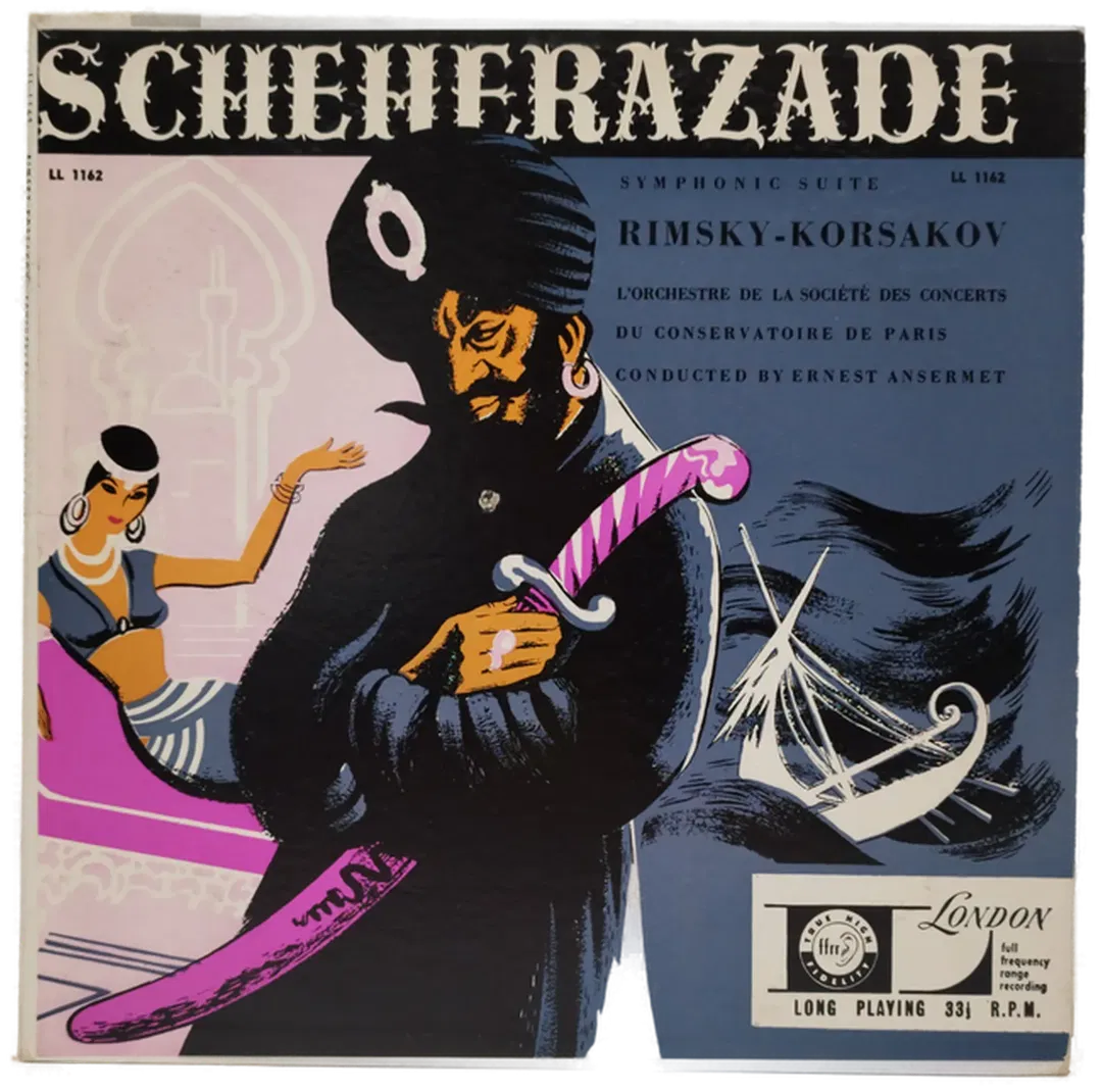 Scheherazade-Symphonic Suite, Ernest  Ansermet, L`Orchestre de la societe des concerts  - Bild 1