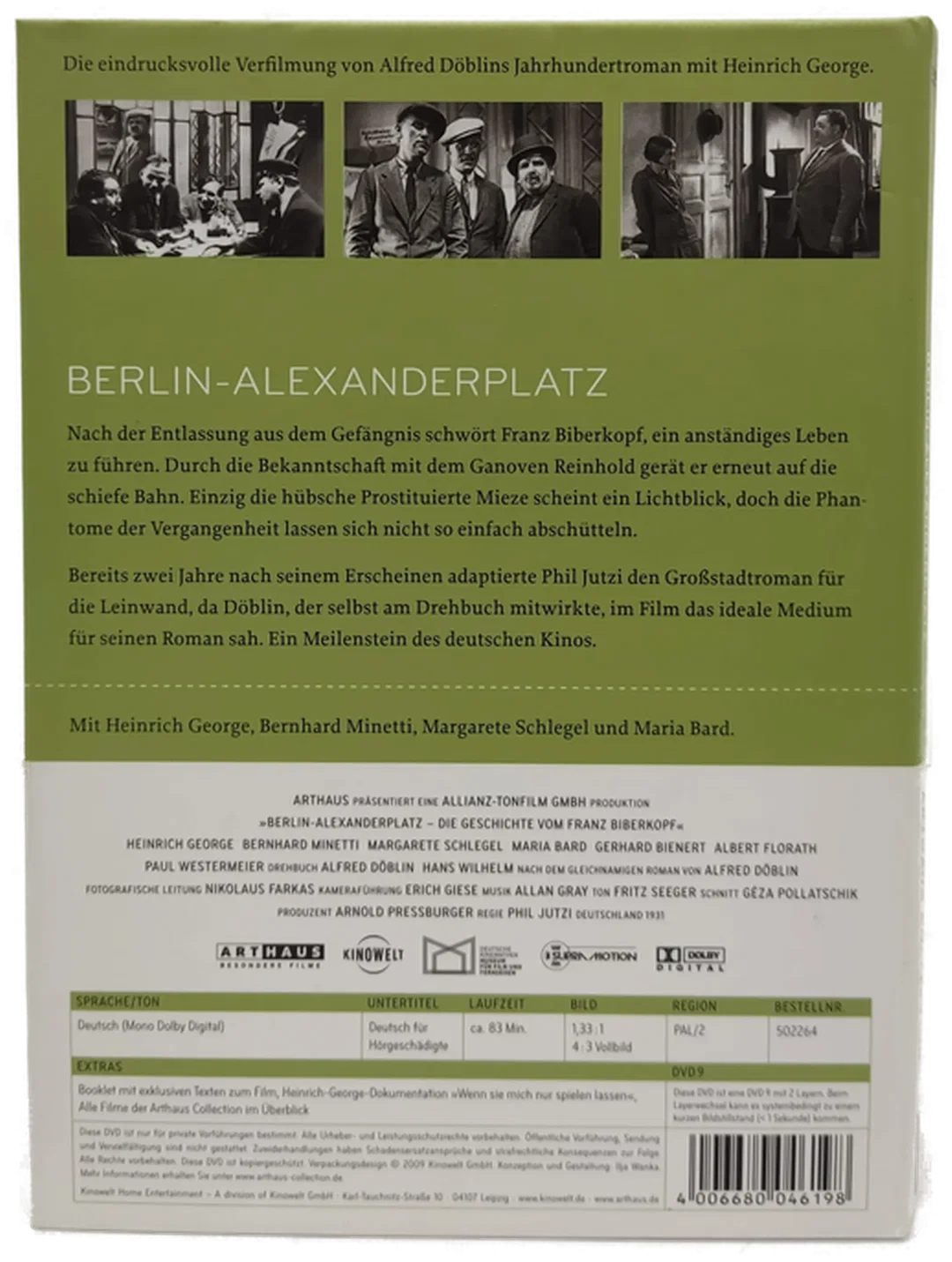 Arthaus "Berlin Alexanderplatz DVD – Bild 2