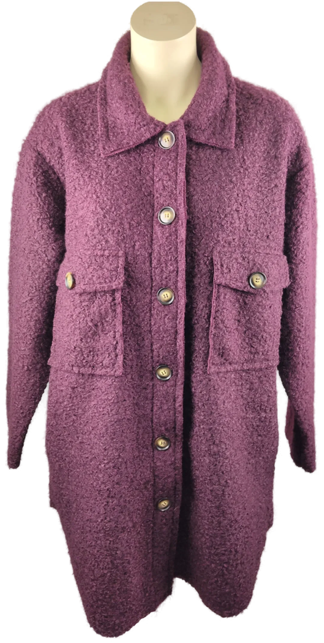 Damen-Hemdjacke Laura Torelli | Casual-Look – Bild 1