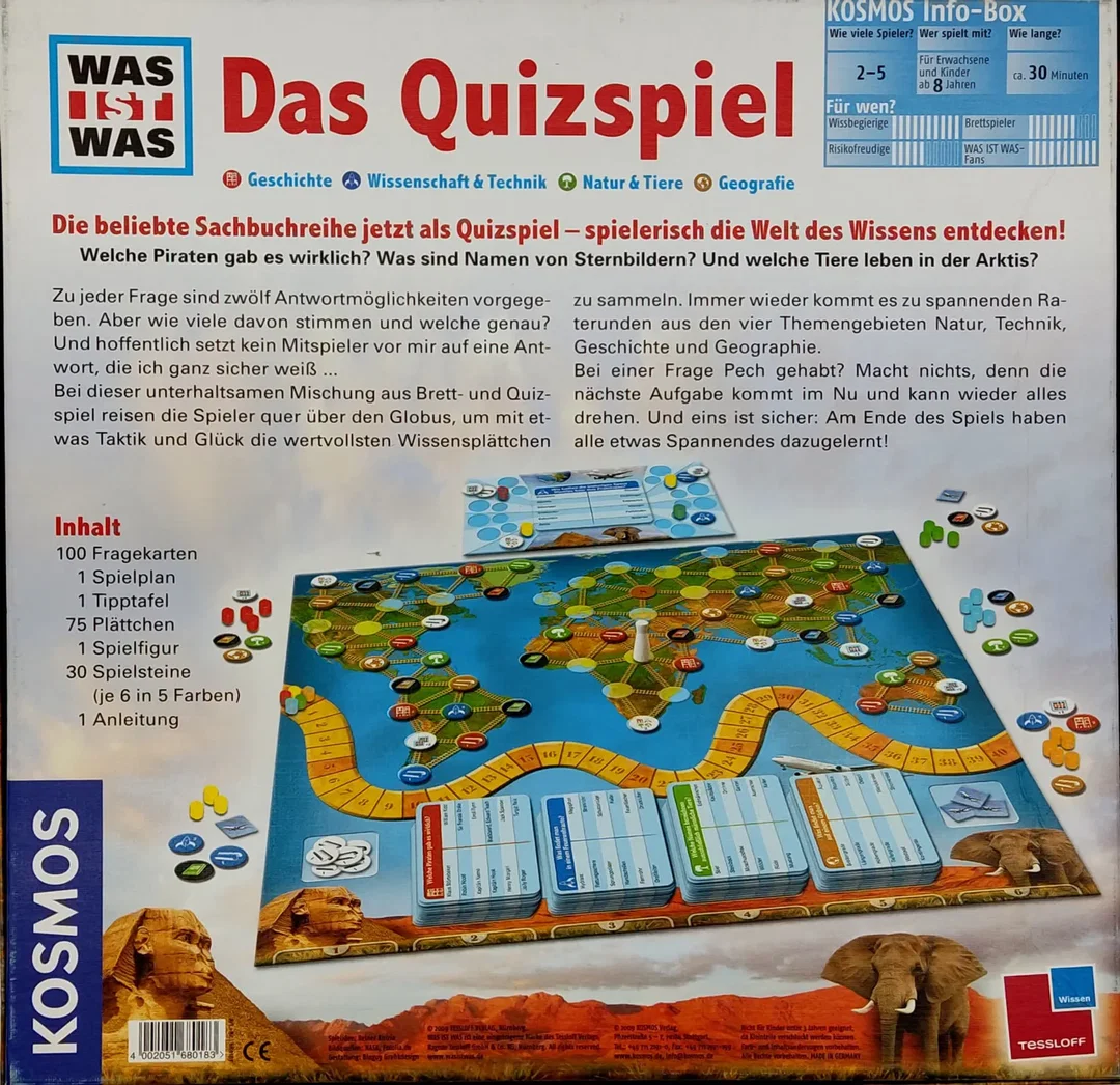 WAS IST WAS - Das Quizspiel - Gesellschaftsspiel - KOSMOS  – Bild 2