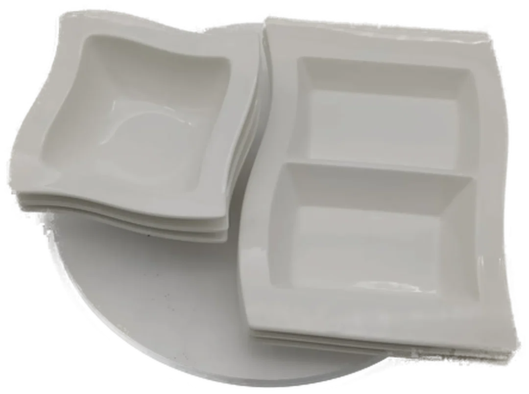 Villeroy & Boch Porzellan-Set 3 Teller, 3 Platten | Tischgeschichten - Bild 4