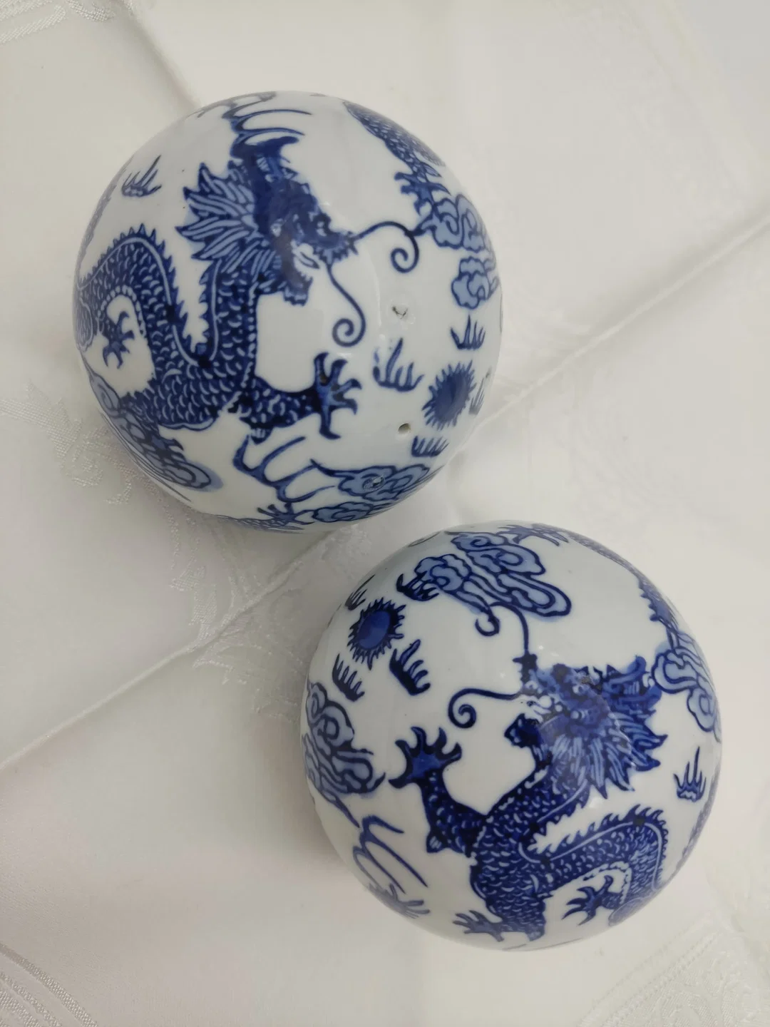 Porzellan Drachenkugeln Chinoi-Serie, 2er Set, D/ 10 cm – Bild 2