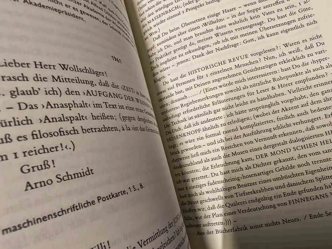 „Und nun auf, zum Postauto!“ – Briefe von Arno Schmidt | Suhrkamp – Bild 4