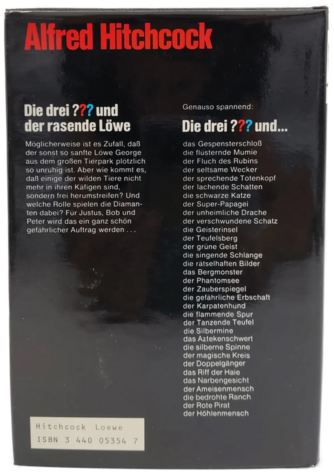 Alfred Hitchcock " Die drei ??? und der rasende Löwe" – Bild 2