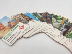 Grzimeks Tierbilder 1 bis 4 - Vintage Quartettspiel - Berliner Spielkarten - Bild 2