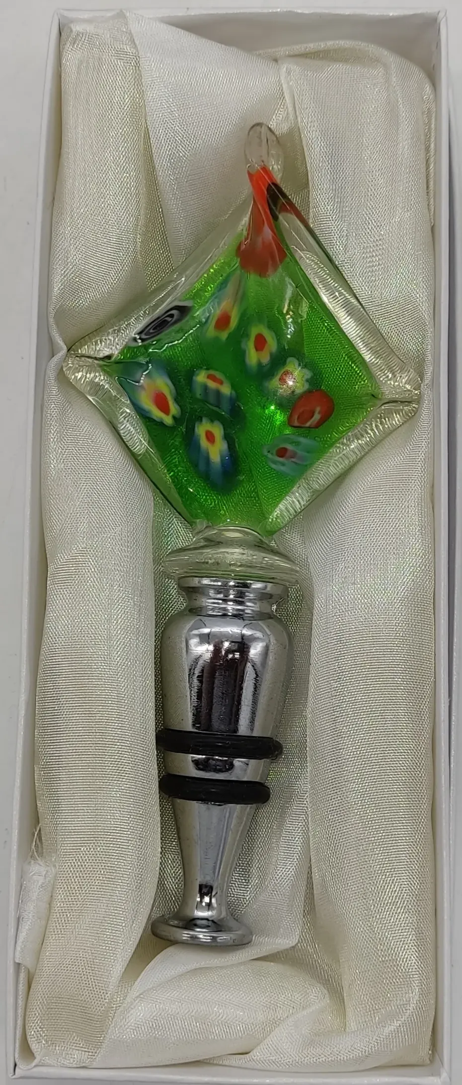 Flaschenverschluß Flaschenstöpsel aus Glas, 3 Stück – Bild 3
