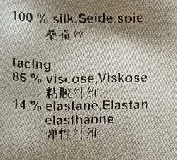 Marc Cain Damen Blusenshirt aus Seide mehrfarbig Gr. M - Bild 5