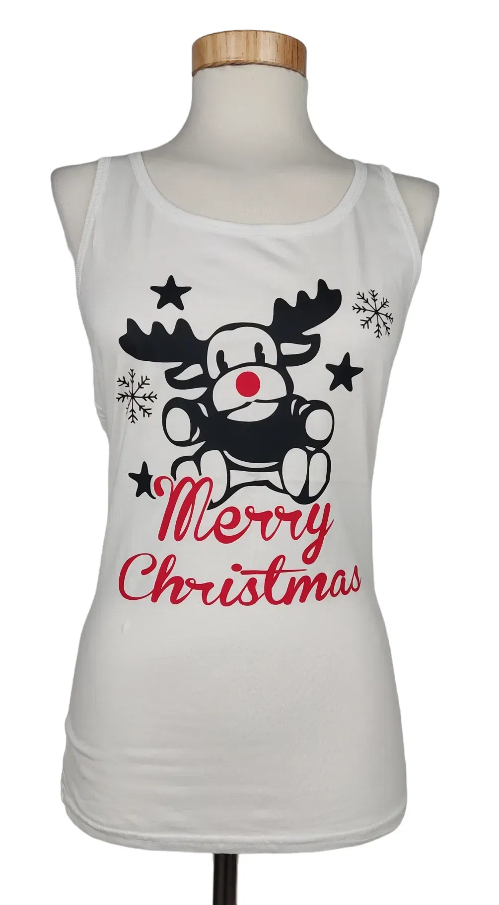 Gildan Damen Tank Top - Weihnachtsmotiv - Gr. S - Bild 4