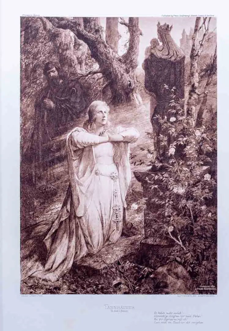 Buch Richard Wagner Werk: Ein Bilderzyklus "Die Nibelungen", "Tannhäuser" und "Der fliegende Holländer" – Bild 5