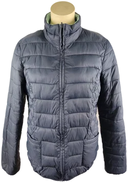 Herren-Steppjacke in Dunkelblau-Türkis | Wendbar – Vorschau 1