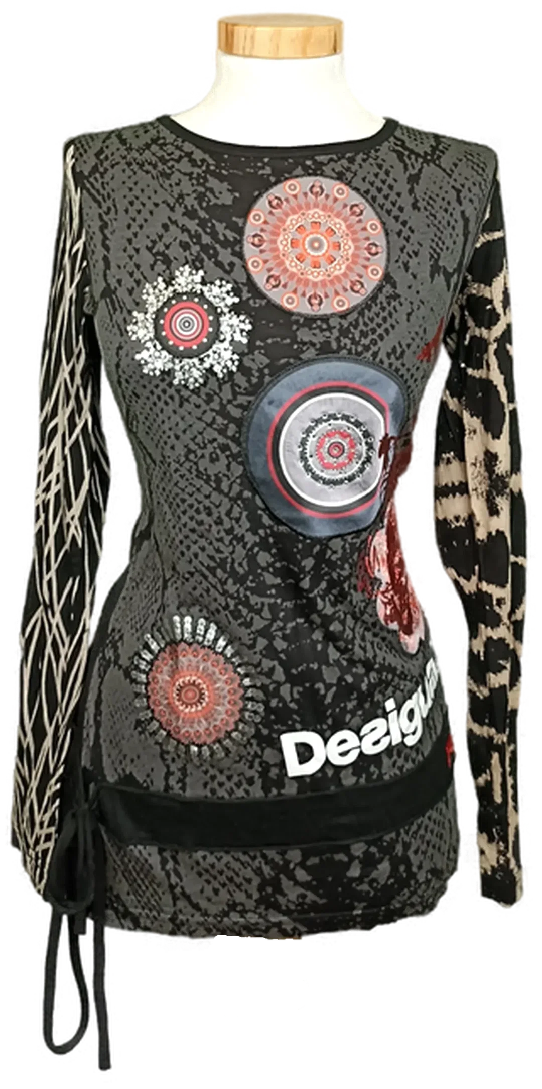 Desigual Damentop gemustert Gr. S - Bild 1