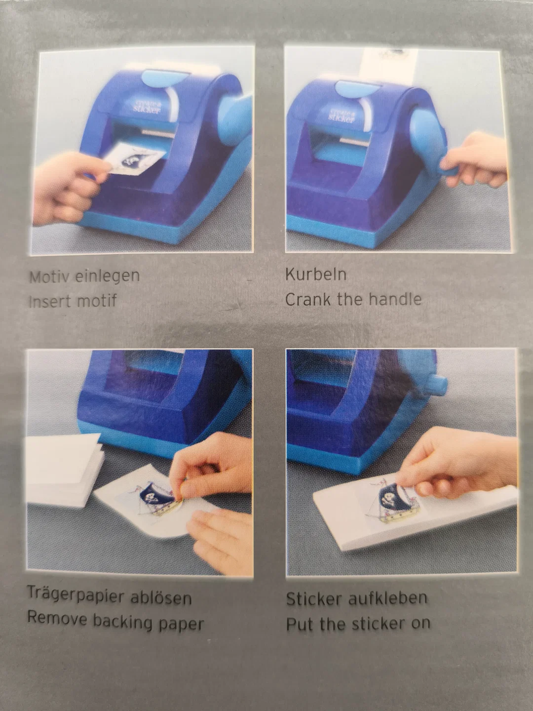 Tschibo, Sticker-Maschine zum Selber Sticker machen – Bild 2