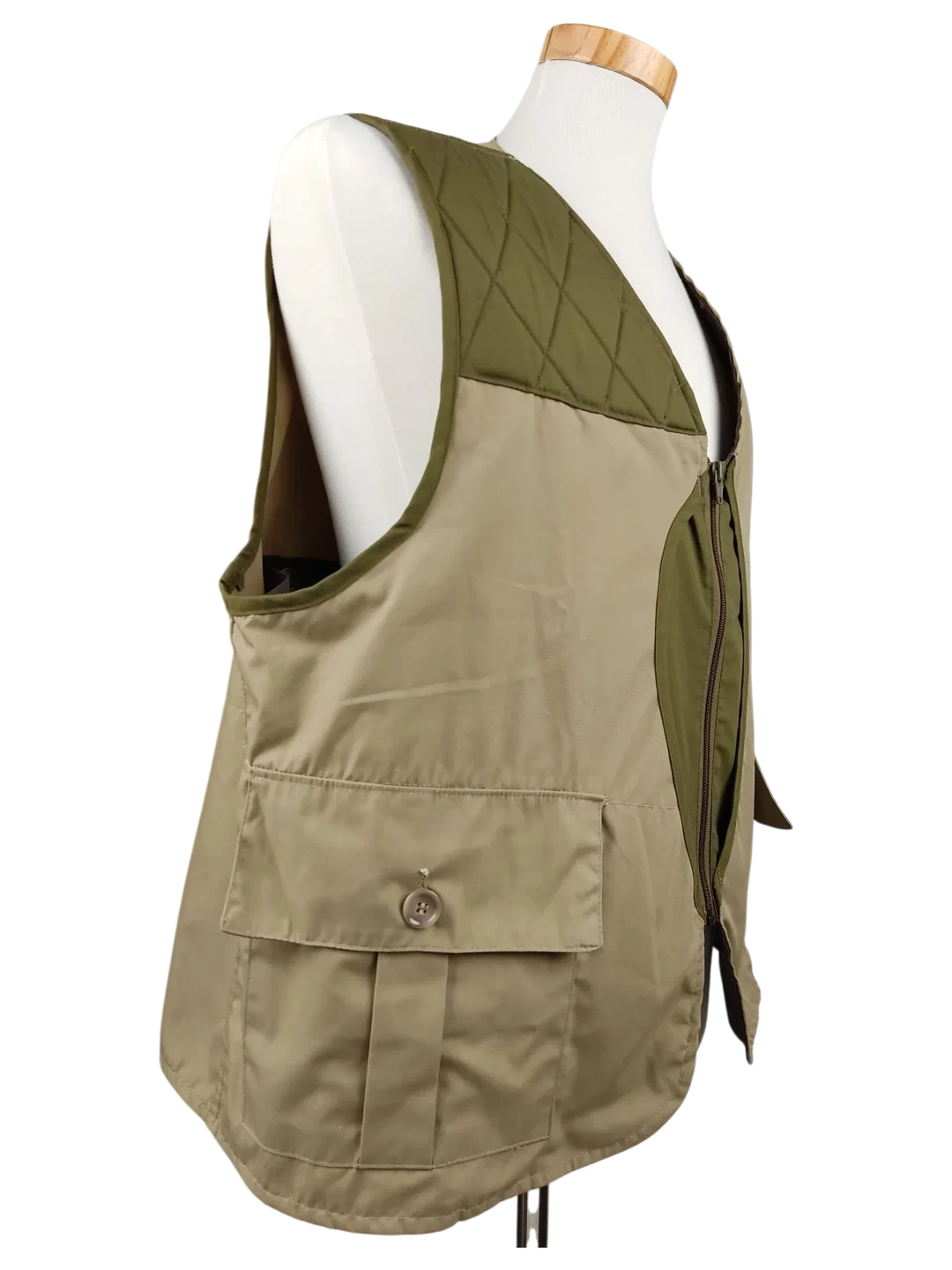 Squaltex Herren Outdoorweste, braun - Gr. L – Bild 2
