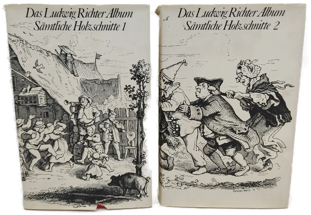 Das Ludwig Richter Album. Sämtliche Holzschnitte. Band 1 & Band 2 - Bild 2