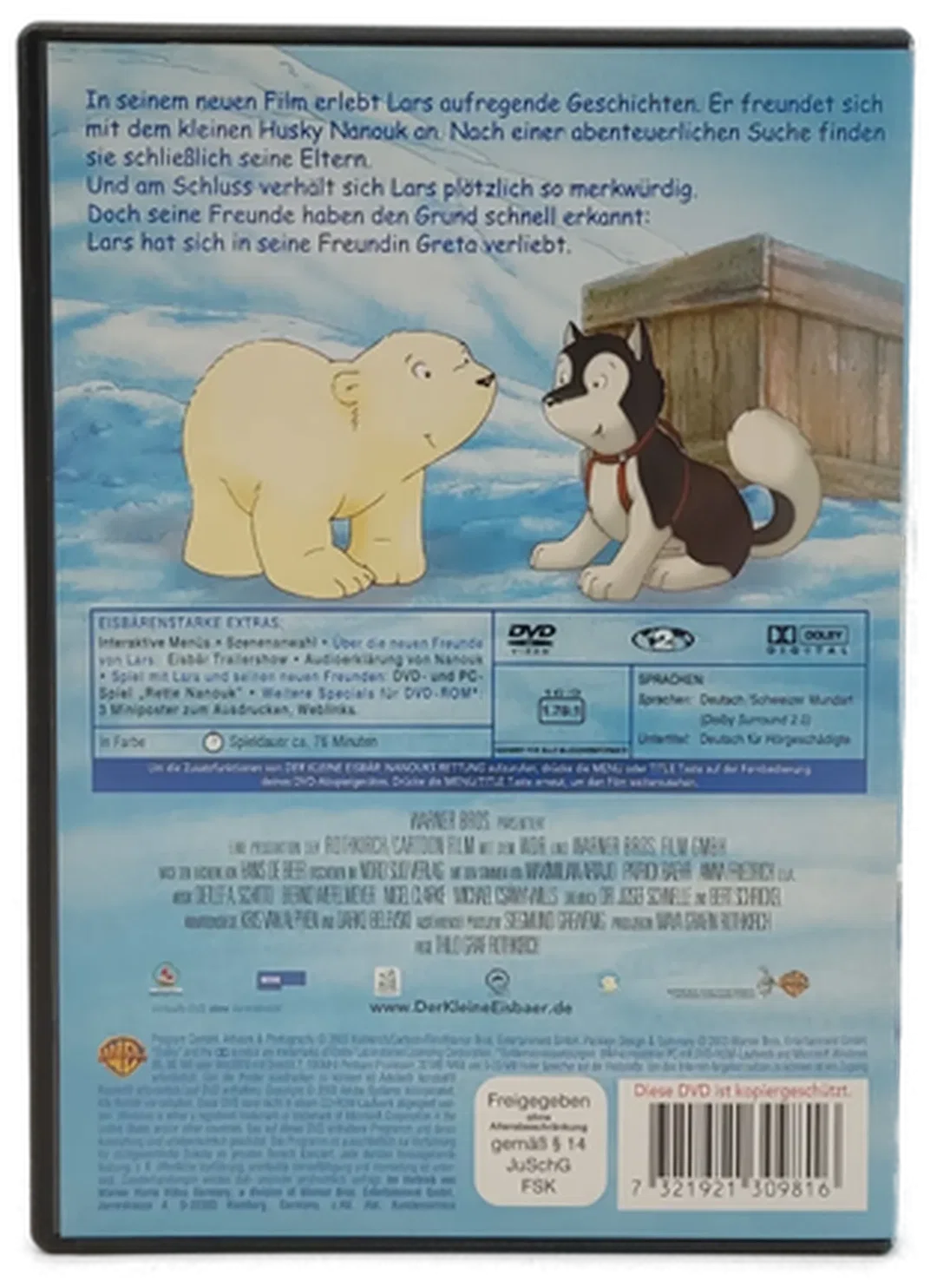 DVD "Der kleine Eisbär - Nanouks Rettung" – Bild 2